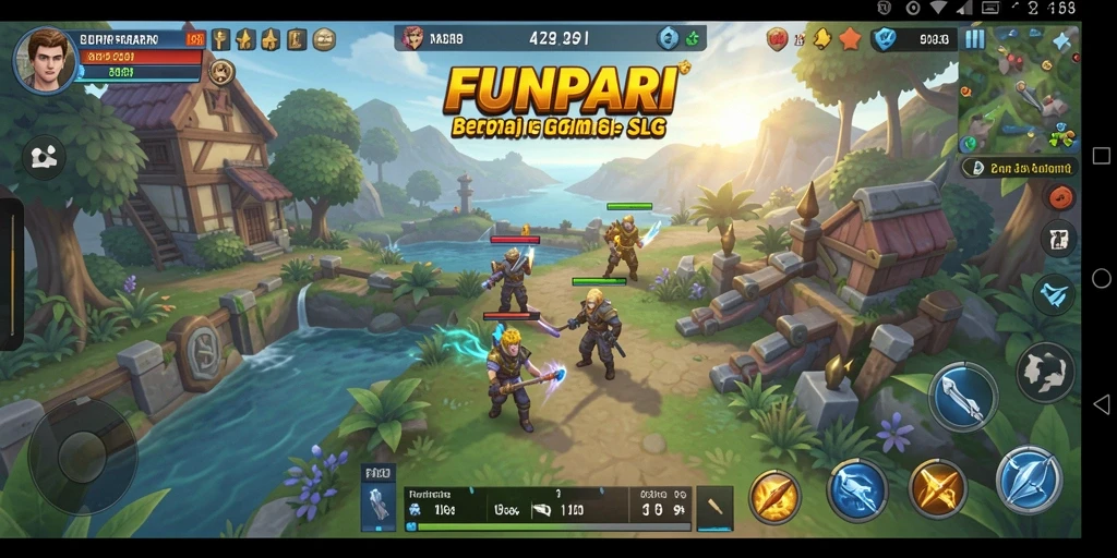 Tampilan gameplay <strong>FUNPARI</strong> yang seru dan interaktif.