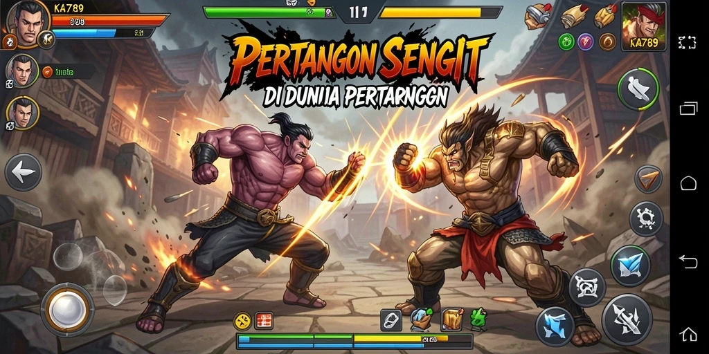 Tampilan pertarungan mendebarkan di KA789, penuh aksi dan strategi.