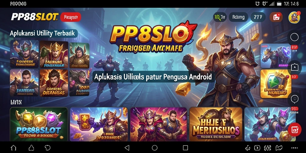 Tampilan antarmuka pengguna PP88SLOT yang intuitif dan menarik.