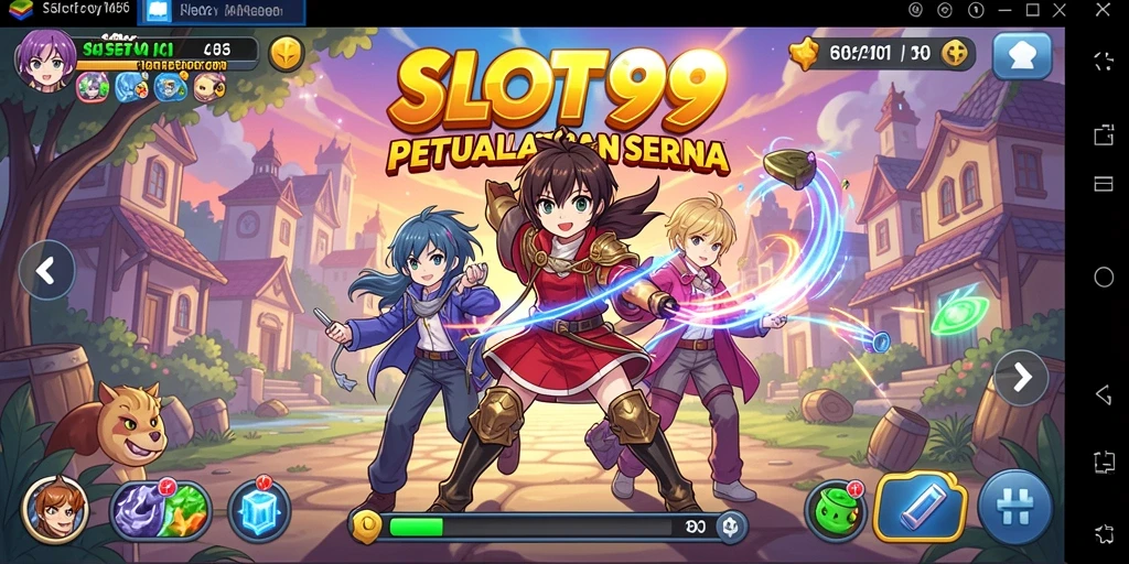 Gameplay SLOT99 yang seru dan penuh warna.